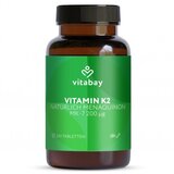 Vitamina K2 MK-7 200 mcg - 240 Tablete vegane, Vitabay